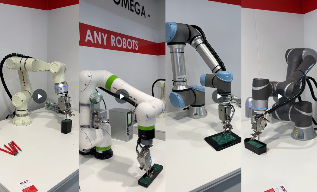robots colaborativos con omega